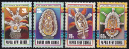 MiNr. 616 - 619 Papua-Neuguinea 1990, 11. Juli. Tanzmasken Der Gogodala - Postfrisch/**/MNH - Papua New Guinea