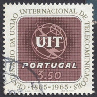 PORTOGALLO 1965 - Yvert 964° - UIT | - Oblitérés