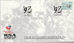 Zuid Afrika 1993, Date Stamp Card, Junass '93, 10th National Philatelic Exhibition For The Youth - Cartas & Documentos