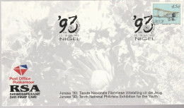 Zuid Afrika 1993, Date Stamp Card, Junass '93, 10th National Philatelic Exhibition For The Youth - Covers & Documents