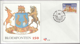 Zuid Afrika 1996, FDC Unused, 150 Years City Of Bloemfontein - FDC