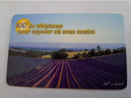 FRANCE/FRANKRIJK  / 100 F / LAVENDAL LANDS        / PREPAID  USED    ** 14694** - Voorafbetaalde Kaarten: Gsm