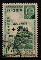 Niger  - 1944 - Pétain Surch - N° 96 - Oblit - Used - Gebruikt