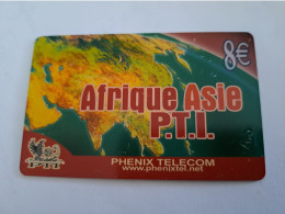 FRANCE/FRANKRIJK  / € 8,00/ AFRIQUE ASIE PTI      / PREPAID  USED    ** 14700** - Voorafbetaalde Kaarten: Gsm