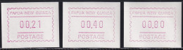 MiNr. 2 Papua-Neuguinea, Automatenmarken 1991, 8. Febr. Freimarke. Typendruck über Farbband - Postfrisch/**/MNH - Papua Nuova Guinea