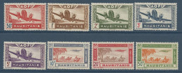MAURITANIE PA N° 10 à 17 NEUF*  CHARNIERE  Hinge  / MH - Andere & Zonder Classificatie