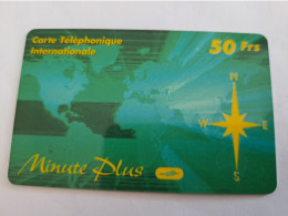 FRANCE/FRANKRIJK  / 50 FRS/ MINUTE PLUS     / PREPAID  USED     ** 14714** - Per Cellulari (telefonini/schede SIM)