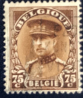 België - Belgique - C18/14 - 1932 - (°)used - Michel 332 - Koning Albert I - 1931-1934 Képi