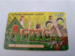 FRANCE/FRANKRIJK  / € 7,5/ AFRICA MAGHREB  / MOSQUE MINARETTES    / PREPAID  MINT        ** 14721** - Per Cellulari (telefonini/schede SIM)