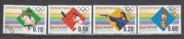 Bulgaria 2000 - Summer Olympic Games, Sydney, Mi-Nr. 4455/58, Used - Gebraucht
