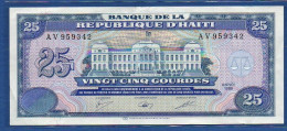 HAITI - P.248 – 25 Gourdes 1988 XF, S/n AV959342 - Haïti