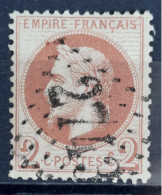 France 1870 N°26B Ob GC 2743 TB   Cote 55€ - 1863-1870 Napoléon III Lauré