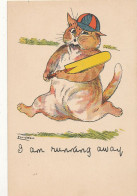 ILLUSTRATION -- LOUIS WAIN -- CHAT HUMANISE    I Am Running Away - Wain, Louis