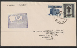 1958, BEA, Erstflug, Poznan-Warszawa - Non Classés