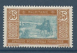 MAURITANIE   N° 48 NEUF* TRACE DE CHARNIERE  Hinge  / MH - Autres & Non Classés