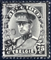 België - Belgique - C18/14 - 1934 - (°)used - Michel 376 - Koning Albert I - 1931-1934 Képi
