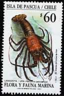 ►  ISOLA De PASCUA / CHILE   (Langoute Crustacé)   Lobster    60 1992 - Crustaceans