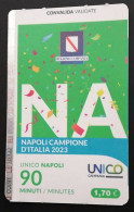 Biglietto ANM Napoli Campioni D’Italia 2022/2023 NUOVO (80) Come Da Foto Tiratura Limitata Napoli Campione D’Italia 2023 - Non Classificati
