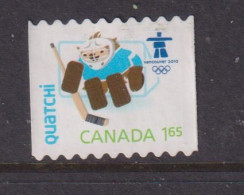CANADA  -  2009 Winter Olympics $1.65 Used As Scan - Oblitérés