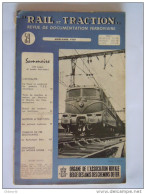 "RAIL Et TRACTION" Revue De Documentation Ferroviare N° 59 Mars-avril 1959 Sncb - Ferrovie & Tranvie