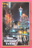 Visuel Très Peu Courant - Etats-Unis - Texas - San Antonio - Riverwalk At Night - San Antonio