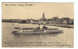 Temse    Ville De  Tamise - Steamer WILFORD I 1923 - Temse