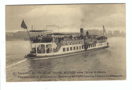 Temse   Tamise  Excursions Sur L'Escaut Par Steamer WILFORD   Entre Tamise Et Anvers - Temse