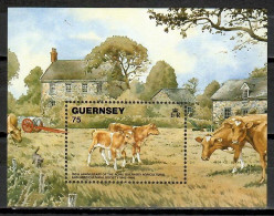 Guernsey 1992 / Cows Mammals MNH Säugetiere Vacas Mamíferos / Cu11915  C5-9 - Koeien