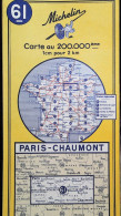 3/61>  Cartes Routière Michelin  > Réf: T V 17 - Cartes Routières