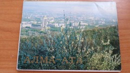 KAZAKHSTAN. ALMATY Capital. Complete Set. 12 Postcards Lot. . 1983 - Kazakistan