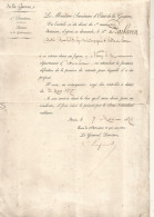 Ministère De La Guerre, Militaria, GENDARMERIE, Autorisation à Se Retirer Dans Ses Foyers, Neuvy Le Roi, Frais Fr 1.95 E - Unclassified