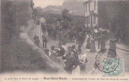 Mont Saint Martin - La Gréve Dans Le Bassin De Longwy - L'enterrement De L'ouvrier Tué Dans Une Charge De Cavalerie - Mont Saint Martin