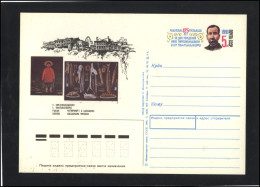 RUSSIA USSR Post Card Stamped Stationery USSR PK OM 227 Personalities Artist NIKO PIROSMANASHVILI - Sin Clasificación