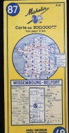 3/87>  Cartes Routière Michelin  > Réf: T V 17 - Cartes Routières