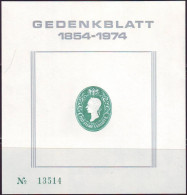 AUSTRIA - REPRINT BLATT From 1863 - WIENA 75 - **MNH - 1975 - Proofs & Reprints