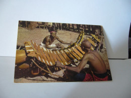 L'AFRIQUE EN COULEURS JOUEURS DE BALAFON AFRICA IN PICTURES BALAFON PLAYEURS CPM - Non Classés
