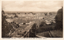 CPA -  MONTENDRE  (17)   Vue Générale Prise De La Tour De L' Ancien Chateau - Montendre