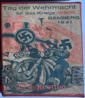 KEA 13-TAG DER WERMACHT,PANZER DIVISION,BAMBERG 1941,WW II-FULL,SEALED CIGARETTEN/ZIGARETTE GERMANY NAZZI POCKET - 1939-45