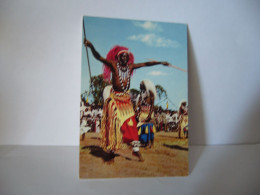 AFRIQUE EN COULEURS AFRICA IN PICTURES DANSEURS AFRICAINS AFRICAN DANCERS CPM - Non Classés