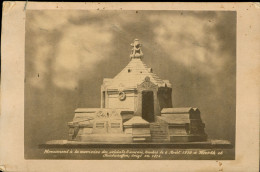 Woerth An Der Sauer CPA 67 Bas Rhin Monument Au Morts Soldats Tombés à Woerth Et Reichshoffen En 1870 Et 1875 Photo - Woerth