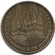 Quimper - 29 : La Cathédrale (Monnaie De Paris, 2010) - 2010