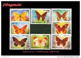 USADOS. CUBA. 2013-11 MARIPOSAS CUBANAS. SEGUNDA SERIE - Gebruikt