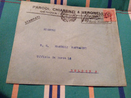 LETTERA PUBBLICITARIA CON ANNULLO PUBBLICITARIO  SALSOMAGGIORE- VIAGGIATA 1927 - Pubblicitari