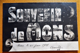 MONS  -  Souvenir De Mons     -   1905 - Mons