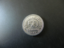 Deutschland 50 Pfennig 1921 J - 50 Rentenpfennig & 50 Reichspfennig