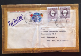 PORTUGAL, Circulated Cover To Germany (Seevetal), « Postal History », Azores, Madeira, « Health », 1980 (?) - Cartas & Documentos