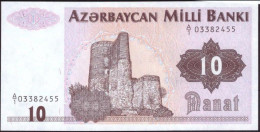 10 Manat 1992,(40) Azerbaijan UNC - Azerbaïjan