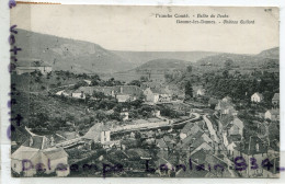 - BAUME Les Dames - ( Doubs ), Château Gaillard, Cliché Peu Courant, épaisse, Cachets, écrite, 1905, TBE Scans. - Baume Les Dames