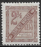 Lourenco Marques – 1893 KIng Carlos 2 1/2 Réis Mint Stamp - Lourenco Marques