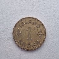 Iceland - 1 Króna - Christian X - 1929 - Islandia